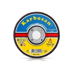 115*22 Karbosan Flap Disk 80 Kum
