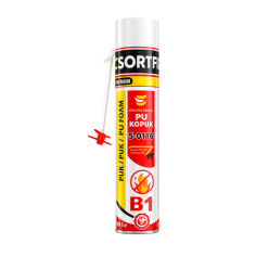 SORTFİX YANGINA DAYANIKLI KÖPÜK 850 GR  B1